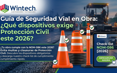 Guía de Seguridad Vial en Obra: ¿Qué dispositivos exige Protección Civil este 2026?